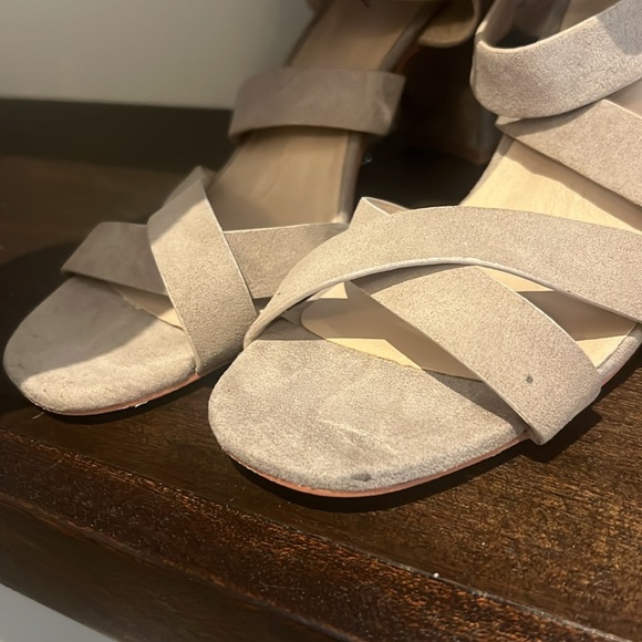 THERAPY Suede Strappy Sandals - Picture 6 of 6
